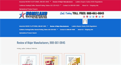 Desktop Screenshot of homelandmfg.com